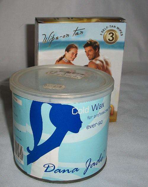 Cold wax and wipe on Tan
