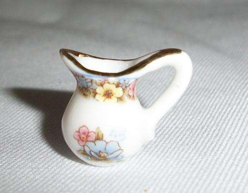 Dollhouse china creamer