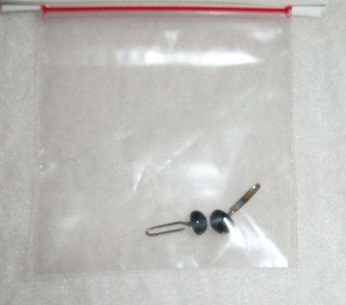 Teddy bear glass eyes, black. 18mm