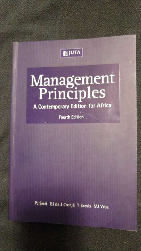 Management Principles - ISBN 9780702172953