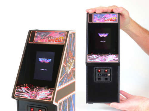 Tempest X Replicade 1/6th scale working arcade cabinet (by New Wave Toys).