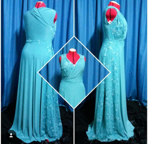 ***Reduced*** Teal Formal Dress- free shipping