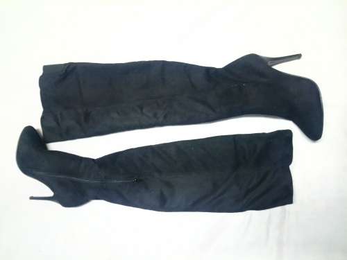 Thigh length boots, Size 8 - Worn once