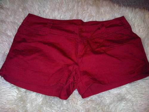 Red Summer Shorts