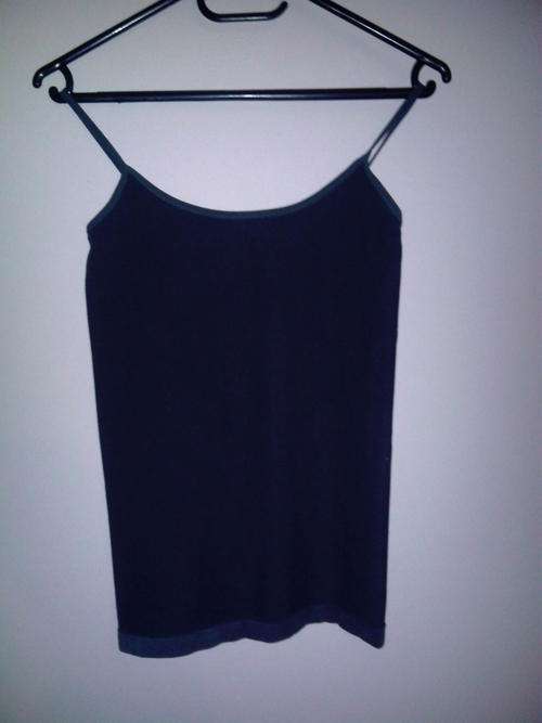 Dark Grey Spaghetti Top