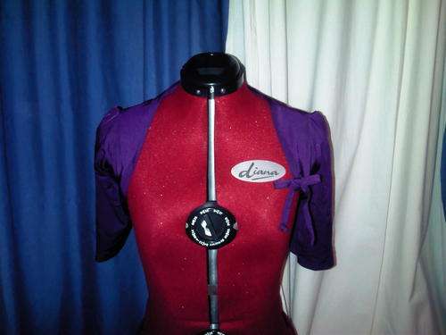 Purple Lycra Bolero Size 12