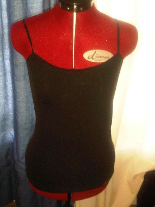 Black Spaghetti Strap Top Size 34/10