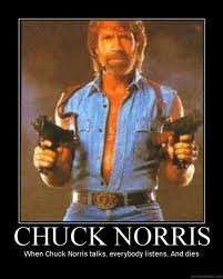 Chuck Norris speel golf