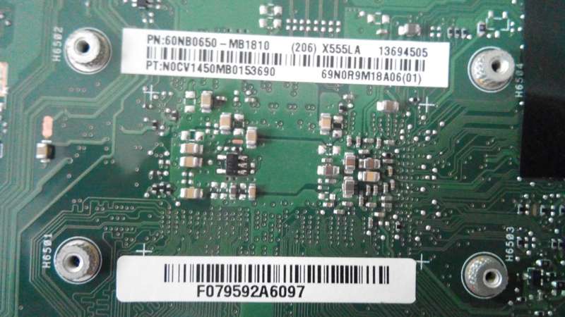 Asus X555LDX555LA Laptop Motherboard