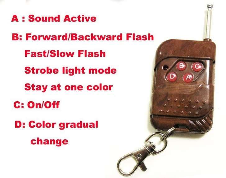 Under Body Led Light Kit 7 Colors
