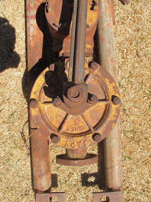 ANTIQUE  Agricultural Implement - GRINDER OR PUMP of some sort?