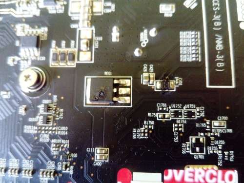 **FAULTY GPU** AMD RX550 2GB SAPPHIRE