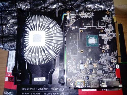 **FAULTY GPU** AMD RX550 2GB SAPPHIRE