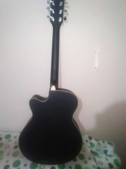 Giuliani  Rosen Series Acoustic Guitar Black Matte with Passive Pickup with Free Bag