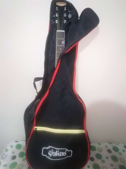 Giuliani  Rosen Series Acoustic Guitar Black Matte with Passive Pickup with Free Bag