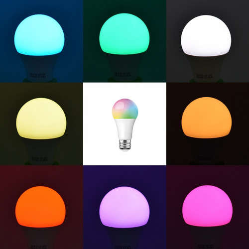 WIFI RGBW SMART Light Bulb: Bayonet  (B22) type fitting 9W