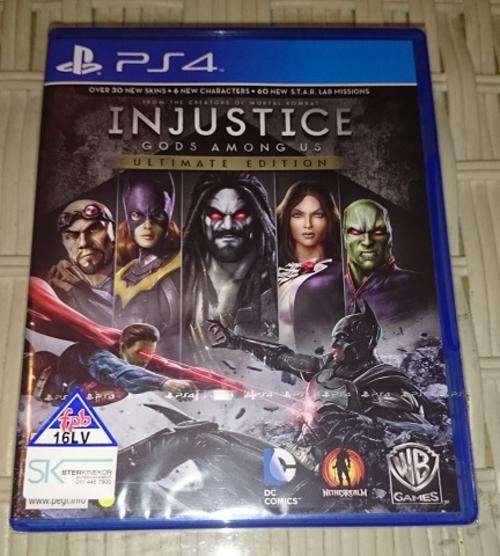 ***BRAND NEW-SEALED*** PS4 INJUSTICE Gods Among Us: Ultimate Edition
