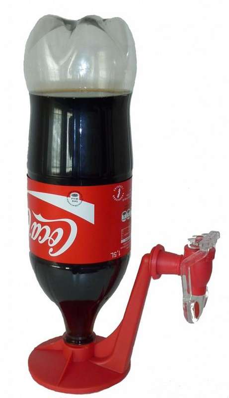 New Fizz Savers - Saves Gas in Coldrinks Easy to Pour Beer-Keg Style