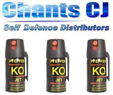 KO Jet Direct Stream Pepper Spray (Postage Included)