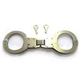 Handcuffs Heavy Duty Hinge Link With Pouch - 100% Made In South Africa