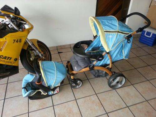 CHELINO SILVER ARROW PRAM