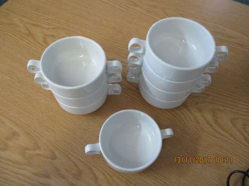 8 PIECE SOUP BOWLS