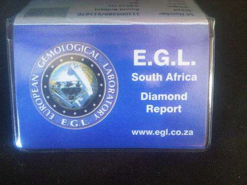 *** 1 Caret Cut Diamond ***