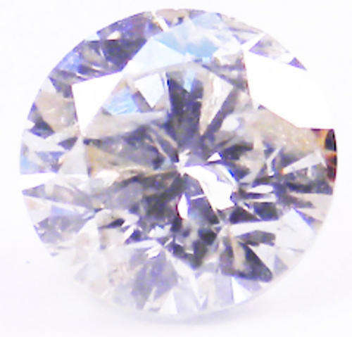 SPARKLING BEAUTY! -  0.57CT CERTIFIED BRILLIANT WHITE DIAMOND!