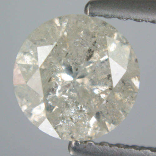 HUGE SPARKLY!!-  1.29CT GISA CERTIFIED ROUND DIAMOND