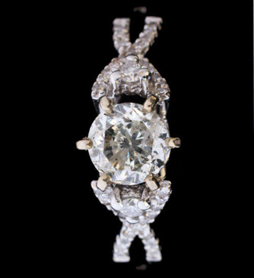 A STUNNING GISA CERTIFIED 1.54ct DIAMOND RING!!!