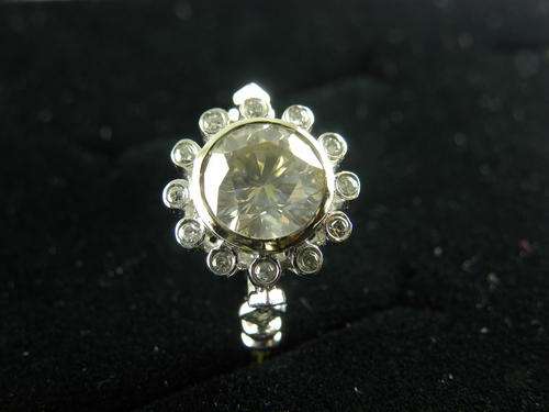 STUNNING HUGE 1.58CT CENTER STONE***GISA CERTIFIED AND VALUED- R34 755*** 1.87ct DIAMOND RING!!!