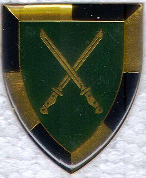 SA Infantry School Metal Shoulder Flash (3 Pins)