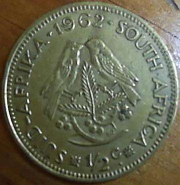 1962 SA HALF CENT!! YOU SNOOZE ... YOU LOSE!