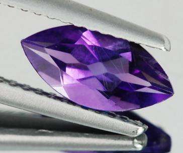 STRIKING...0.80 CTS...NATURAL AMETHYST...!! THE BEST IN THE WEST!!