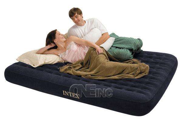 INTEX QUEEN AIRBED WITH FREE PUMP - BRAND NEW IN BOX