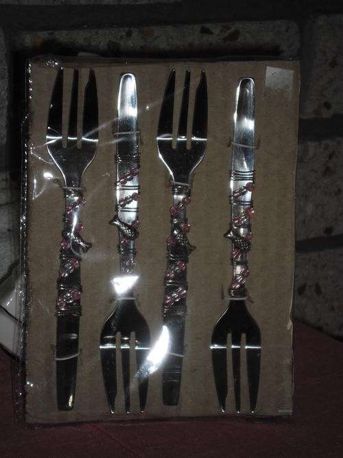 Beaded CakeForks