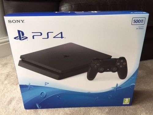 Sony PS4 Slim 500GB with 6 Games