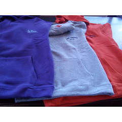 LEE COOPER ORIG HOODIE medium orange
