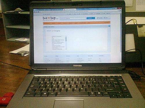 toshiba satellite pro L300. READ TERMS BEFORE BIDDING PLEASE