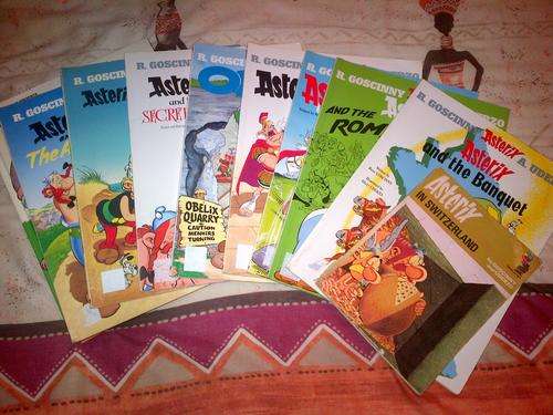 Lot of Asterix & Obelix comics