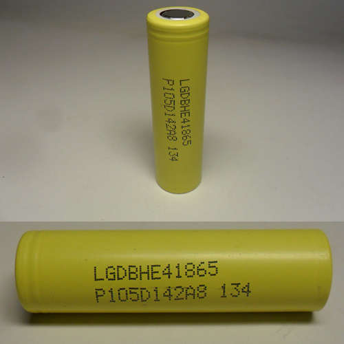 LG HE4 18650 High Drain Rechargeable Battery 35A