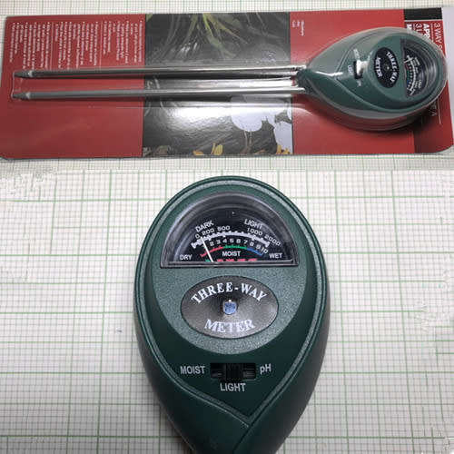 3 in 1 Soil Testing Meter for Moisture, Light and PH