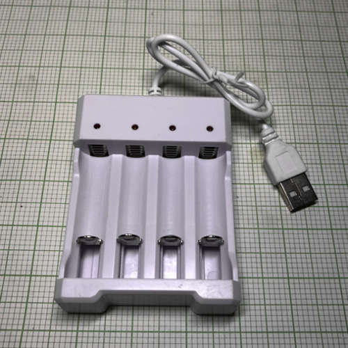 USB Charger for AA and AAA Rechargeable Batteries