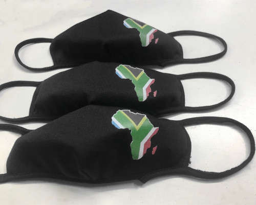 SA 3-ply Water Resisted Cloth Face Masks - Washable and Reusable