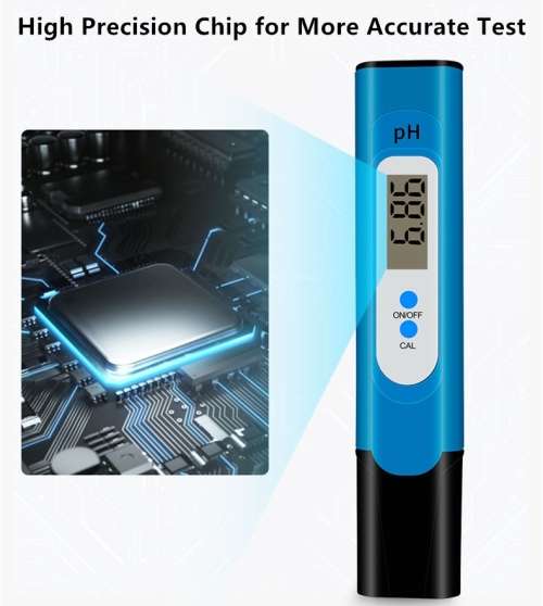Digital PH Meter for More Accurate Test Powered by High Precision Chip