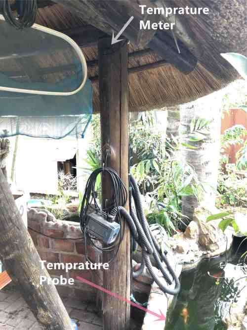 Digital Electronic Thermometer (Water Temperature Meter) with Wiring Probe (2 Meters)