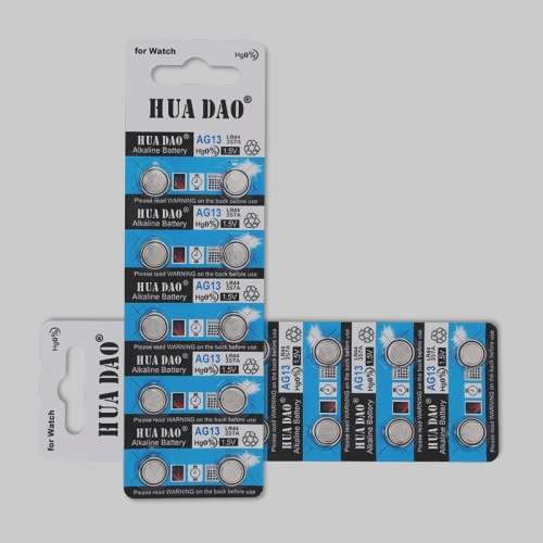Button/Coin Alkaline Battery (AG13/LR44 -Min. Purchase of 10 Batteries, afterwards @R1.5)