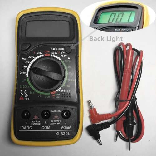 Digital Multimeter (Back Light Enabled)
