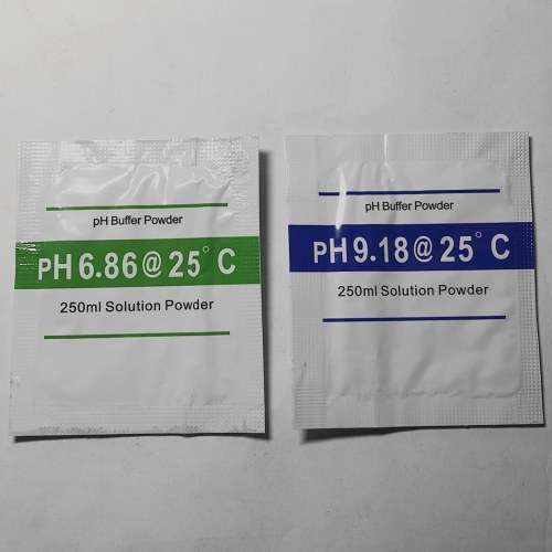 PH Meter Buffer Powder for Calibration (A Set of 2 sachets of PH 6.86 and 9.18- Min. 5 sets)