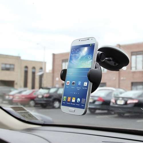 Cellphone Car Mount (Sucker Type, Any Surface)
